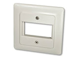 LINDY Face Plate DE for 1 SnapIn Module