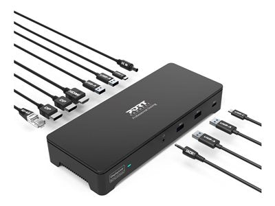 PORT DESIGNS Triple Docking Station