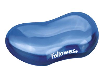 FELLOWES REPOSE-POIGNET GEL CRYSTAL - BLEU