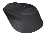LOGITECH M280 Mouse right-handed optical 3 buttons wireless 2.4 GHz USB wireless receiver black