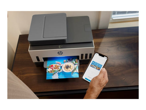 HP Smart Tank 7605 All-in-One MFP colour inkjet refillable A4 13ppm Copy 15ppm Print 250sheets USB Wi-Fi Bluetooth