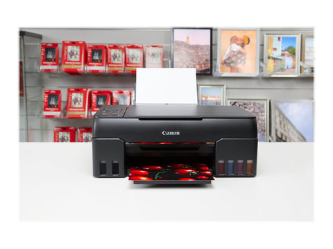CANON PIXMA G650 MFP colour inkjet refillable A4 3.9ipm Print 100sheets Wi-Fi USB