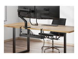 NEOMOUNTS Cable Management Tray max 5kg. clamp-on design universal black