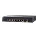 CISCO SG350-10P 10port Gigabit POE RF