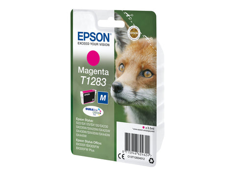 EPSON 1LB T1283 ink cartridge magenta standard capacity 3.5ml 1-pack RF-AM blister w/s