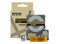 EPSON Metallic Tape Gold/Black 18mm 9m