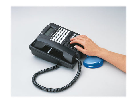 FELLOWES REPOSE-POIGNET GEL CRYSTAL - BLEU