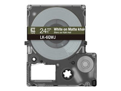 EPSON Matte Tape Khaki/White 24mm 8m