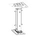 APC HyperPod Frame Raised Floor Support