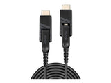 LINDY 100m Fibre Optic Hybrid Micro-HDMI