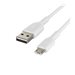BELKIN Câble MicroUSB vers USBA 1m blanc