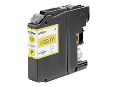 BROTHER LC221Y ink yellow 300 pages