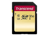 TRANSCEND 128Go UHS-I U3 Carte SD puce