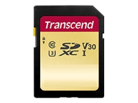 TRANSCEND 128Go UHS-I U3 Carte SD puce