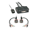 LINDY Switch KVM Compact DVI-D Single