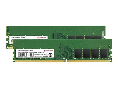TRANSCEND JM 32Go KIT DDR4 3200Mhz U-DIM