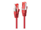 LINDY Cat.6 S/FTP Cable red 2m