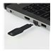 LINDY RJ45 Port Locks Black 10x + 1 Key