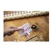BROTHER Ruban tissus Or sur Rose 12mm (4