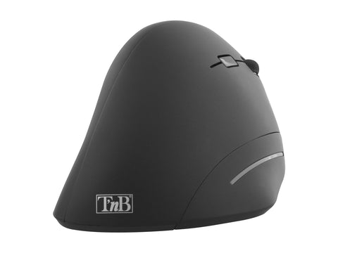 TNB ERGO - Souris ergonomique trackball filaire USB-A + USB-C - noir