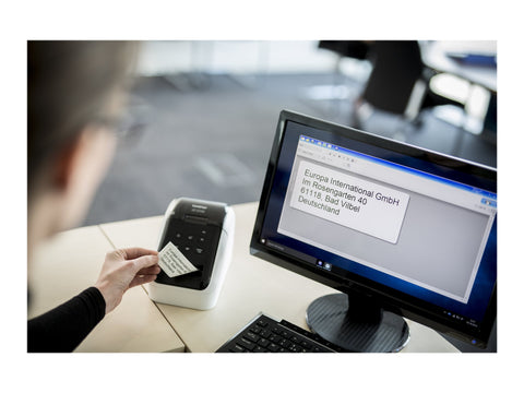 BROTHER QL-810W Professional Label Printer with Wi-Fi w/o USB HOST