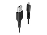LINDY 3m USB to Lightning Cable black Charge and sync Cable for iPhone iPad & iPod