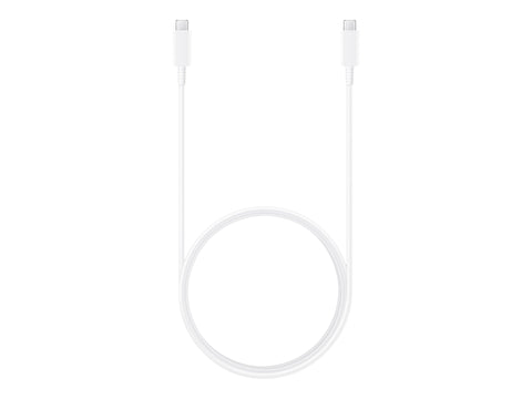 SAMSUNG 1.8m Cable USB-C to USB-C Cable 5A White