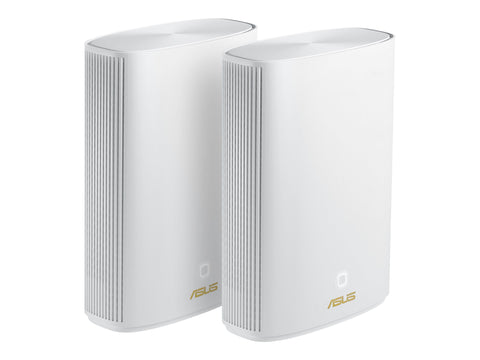 ASUS ZenWiFi AX Hybrid XP4 Mesh AX1800 Dual Band WiFi 6 with AV1300 HomePlug AV2 MIMO White 1-pack