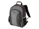 TARGUS ESSENTIAL Notebook Backpac noir  & Grey  / Nylon