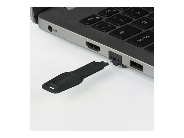 LINDY RJ45 Port Locks Black 10x + 1 Key