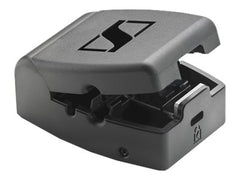 EPOS Flexible lock for securing speakerphones and wired headsets to workspace