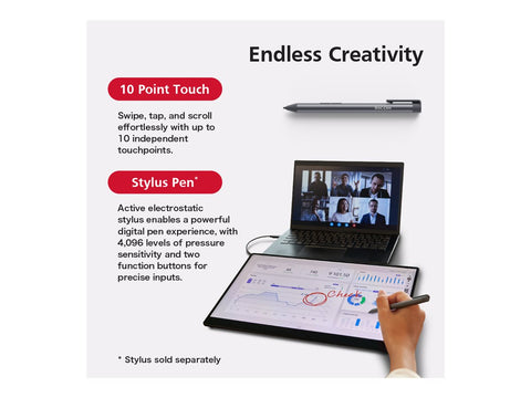 RICOH 15.6p 169 1920x1080 OLED 1ms 1000001 10-point Multi-Touch USB-C Powered Ultra-Lightweight Portable Monitor