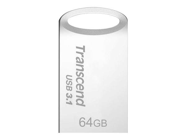 TRANSCEND 64Go Clé USB USB 3.1- Boîtier métallique