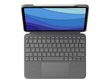 LOGITECH Combo Touch for Ipad Pro 12.9'' 5eme generation - GREY - FR