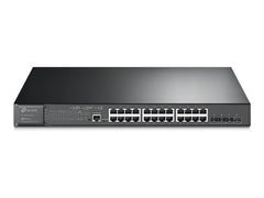 TP-LINK Omada 24-Port PoE+ Gigabit L2+ Managed Switch with 4 10GE SFP+ Slots