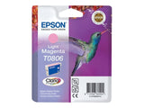 EPSON 5LB T0801 ink cartridge black standard capacity 7.4ml 330 pages 1-pack blister without alarm