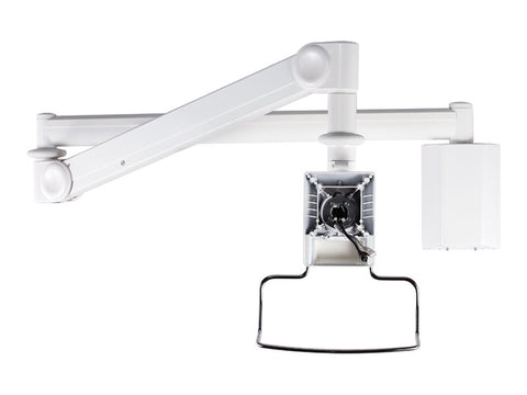 NEOMOUNTS FPMA-HAW100 Support mural pour écran médical 10-24p - h 0-170 cm - ressort à gaz