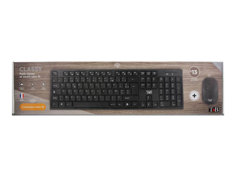 TNB CLASSY Wireless Keyboard/Mouse Combo High Quality Finish Compact Keyboard With Comfortable And Silent Keys