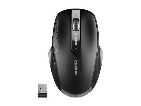 CHERRY MW 2310 2.0 Souris sans fil optique 1000/1600/2400 dpi 5 boutons USB noire