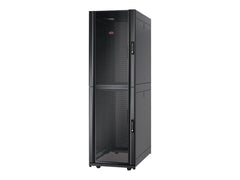 APC NetShelter SX Colocation 2 x 20U 600mm Wide x 1070mm Deep Enclosure with Sides Black