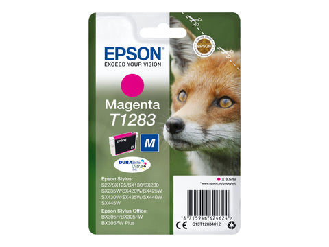 EPSON 1LB T1283 ink cartridge magenta standard capacity 3.5ml 1-pack RF-AM blister w/s
