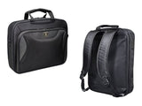 PORT DESIGNS Convertible Notebook Case backpack or hand case Padded notebook compartment adjustable from 14p to 15.6p