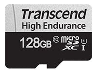 TRANSCEND 128Go microSD w/ adapter U1