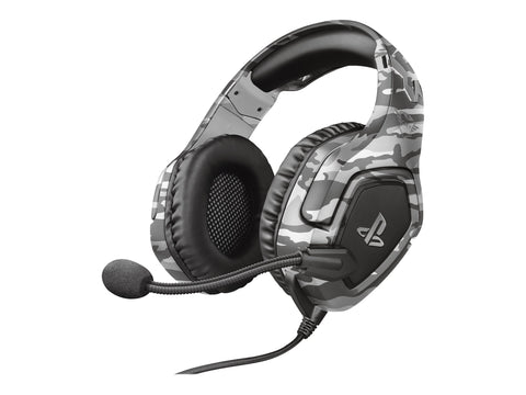 TRUST Casque gaming FORZE pour PS5/PS4 license officielle - Grey