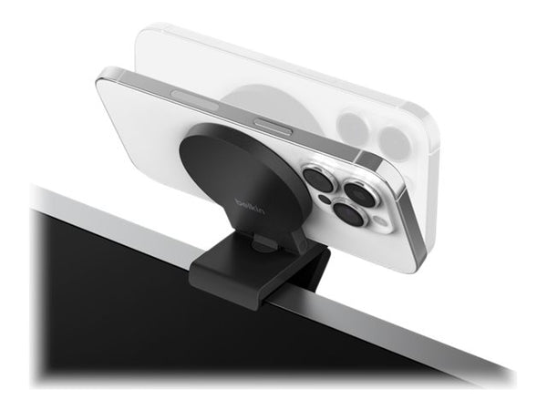 BELKIN BOOST CHARGE PRO MagSafe iPhone mount for Monitor Grey