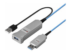 LINDY 100m Fibre Optic USB 3.0 Cable
