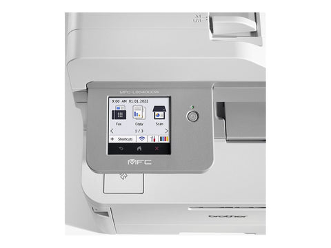 BROTHER MFC-L8340CDW MFP colour LED A4 30ppm copy 30ppm print 250 sheets USB 2.0 Wi-Fi USB host NFC