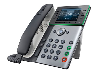 HP Poly Edge E350 IP Phone & PoE-enabled