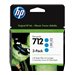 HP 712 3-Pack 29-ml Cyan DesignJet Ink