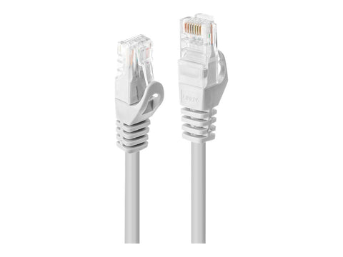 LINDY Basic Cat.6 U/UTP Cable White 3m